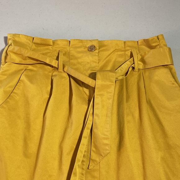 Banana Republic size 6, gold skirt with belt - Picture 5 of 11